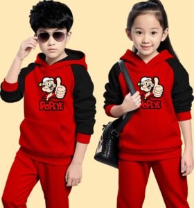 Winter Hoodie Set-POPEYE RED