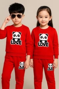 Winter Sweter Set-Red Panda