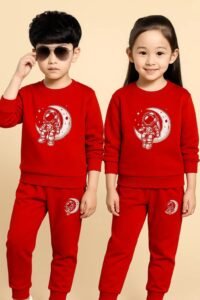 Winter Sweter Set-RED NASA