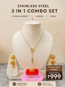 প্রিমিয়াম গোল্ড প্লেটেড সেট Code G23