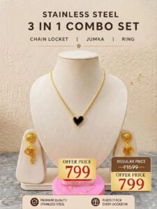 প্রিমিয়াম গোল্ড প্লেটেড সেট Code G24